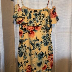 Floral Off-Shoulder Dress